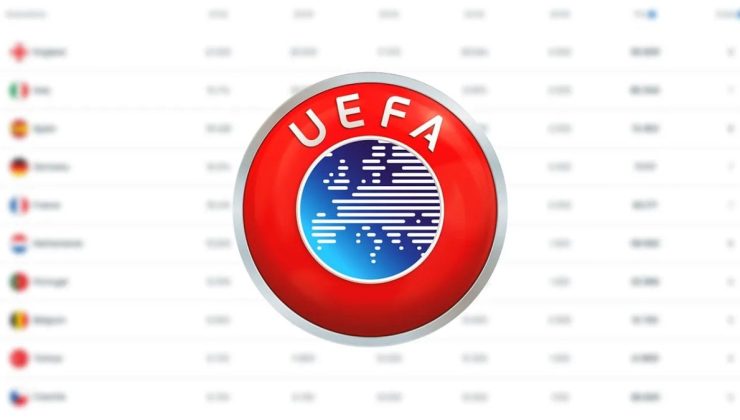 UEFA Ülke Puanı Değerlendirmesi Yenilendi: Türkiye Sıralamada Hangi İlk Sırada Yer Alıyor?