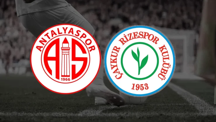 Antalya Rize Maçı Şifresiz Canlı Yayını: Antalyaspor ile Çaykur Rizespor Karşılaşması Hangi Yayın Kanalında?